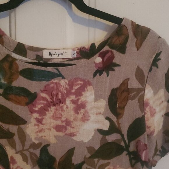 Floral Mini Dress - Picture 2 of 8